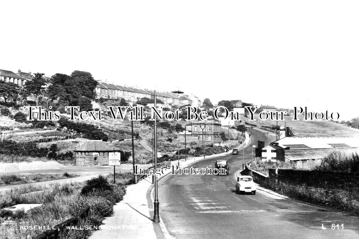 NO 2156 - Rosehill, Wallsend On Tyne, Northumberland c1958