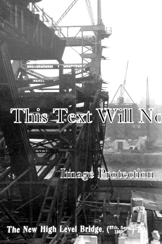 NO 2157 - The New High Level Bridge, Newcastle Upon Tyne 1927