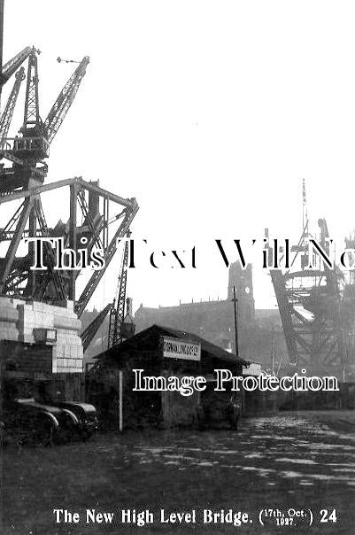 NO 2162 - The New High Level Bridge, Newcastle, Northumberland 1927