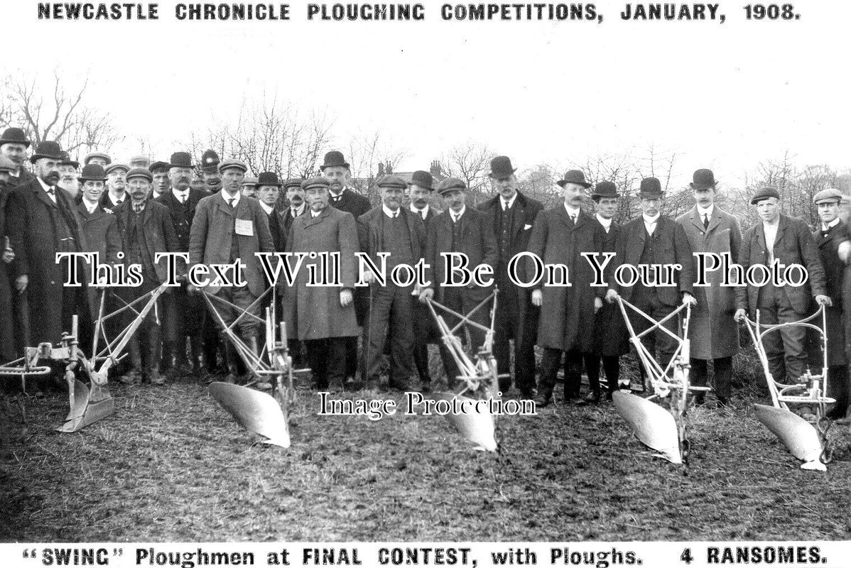 NO 2163 - Newcastle Ploughing Competition, Northumberland 1908