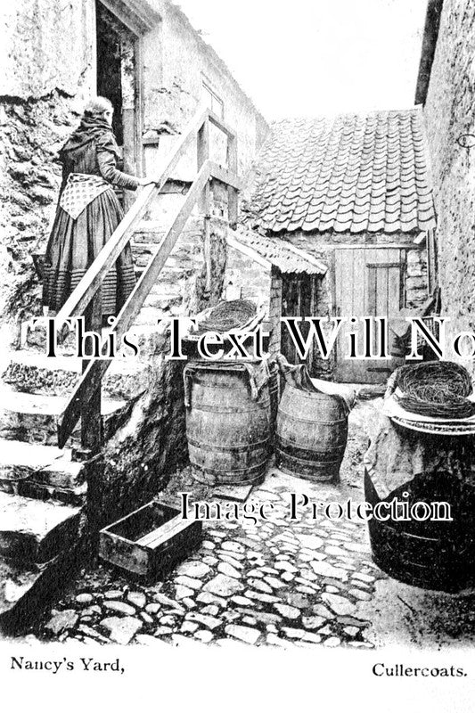 NO 2165 - Nancys Yard, Cullercoats, North Shields, Northumberland c1905