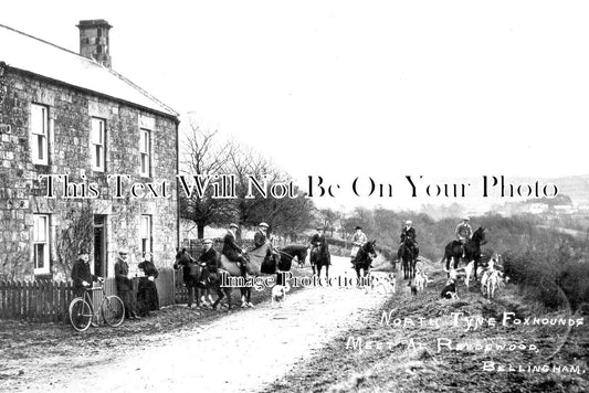 NO 2175 - North Tyne Foxhounds, Reedswood, Bellingham, Hexham c1915