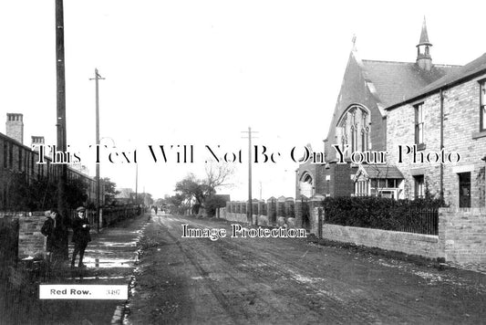 NO 2195 - Red Row, Ashington, Morpeth, Northumberland c1922