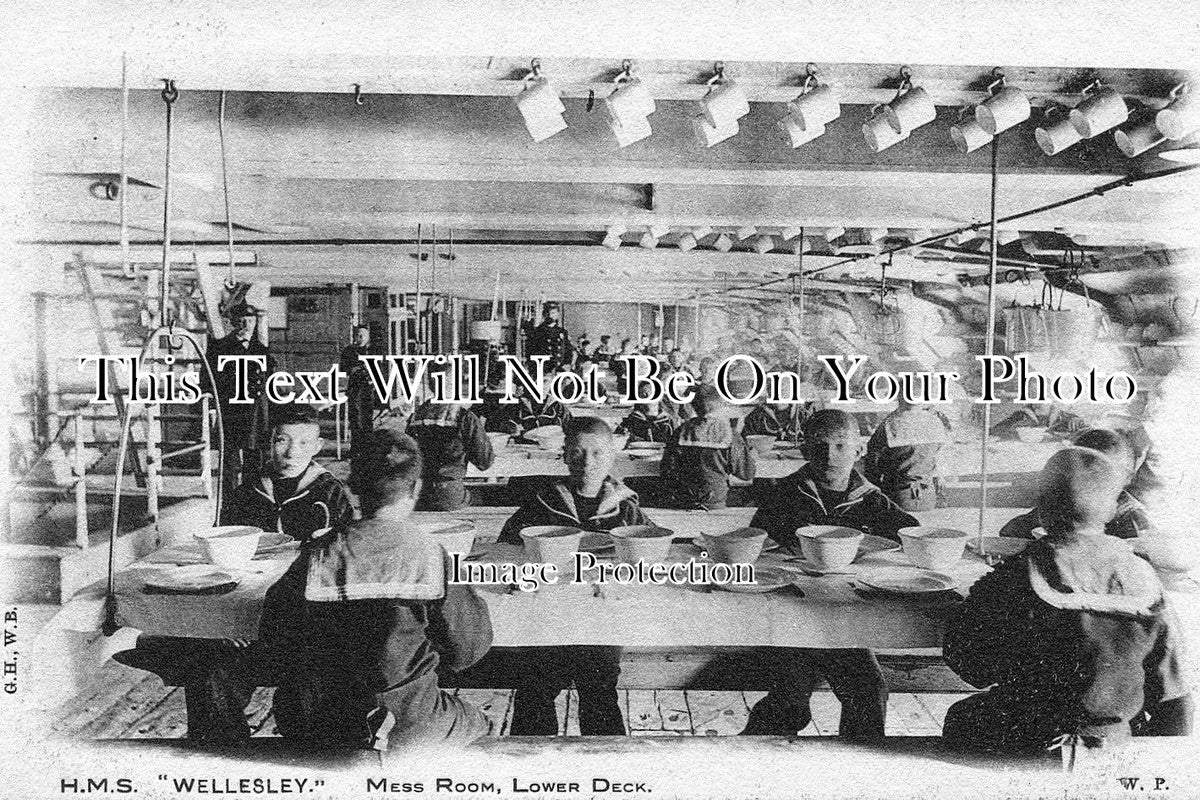 NO 220 - HMS Wellesley Mess, Children's Home, North Sheilds, Northumberland c1914