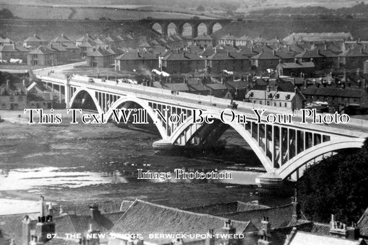NO 2204 - The New Bridge, Berwick Upon Tweed, Northumberland