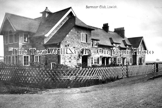 NO 2210 - Barmoor Club, Lowick, Northumberland c1920