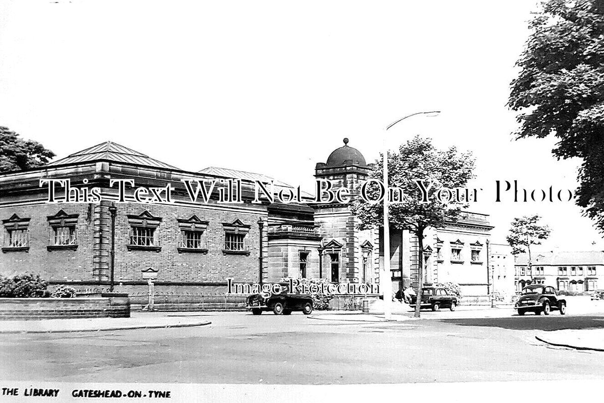 NO 2219 - The Library, Gateshead On Tyne, Northumberland c1960