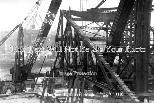NO 2224 - The New High Level Bridge, Newcastle Upon Tyne 1927