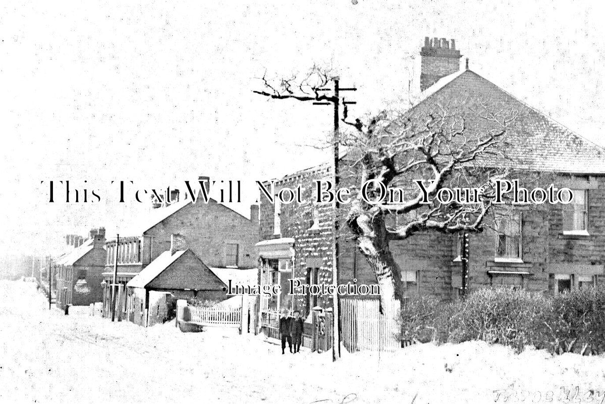 NO 2235 - Throckley In The Snow, Northumberland c1914
