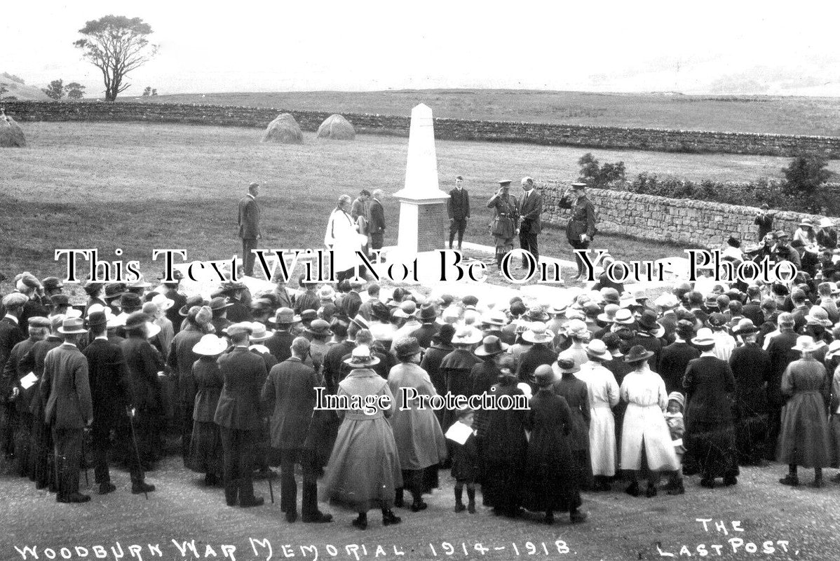 NO 2239 - West Woodburn War Memorial, Northumberland c1921