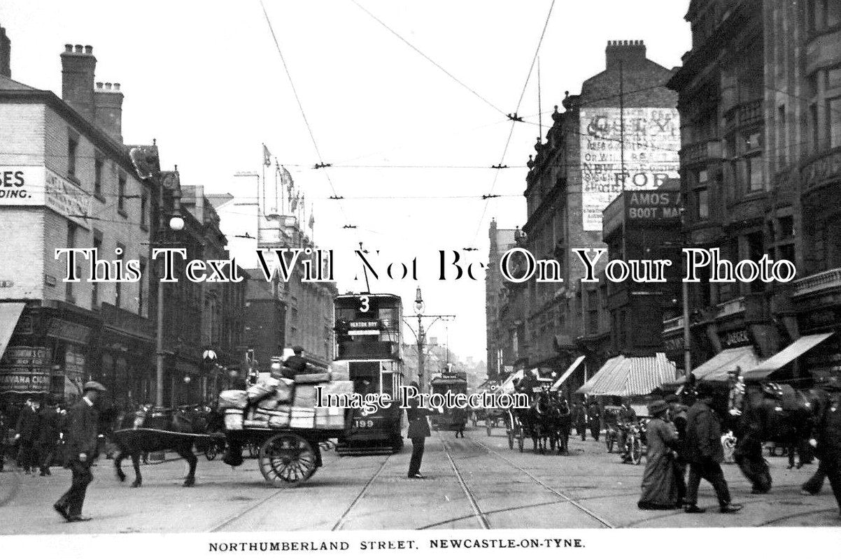 NO 2243 - Northumberland Street, Newcastle On Tyne c1910