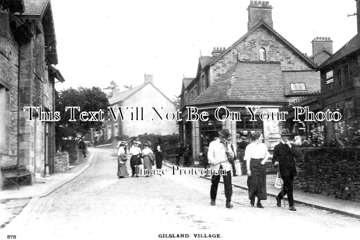 NO 2252 - Gilsland Village, Haltwhistle, Hexham, Northumberland c1916