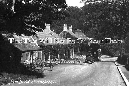 NO 2269 - Mitford Near Morpeth, Northumberland c1934