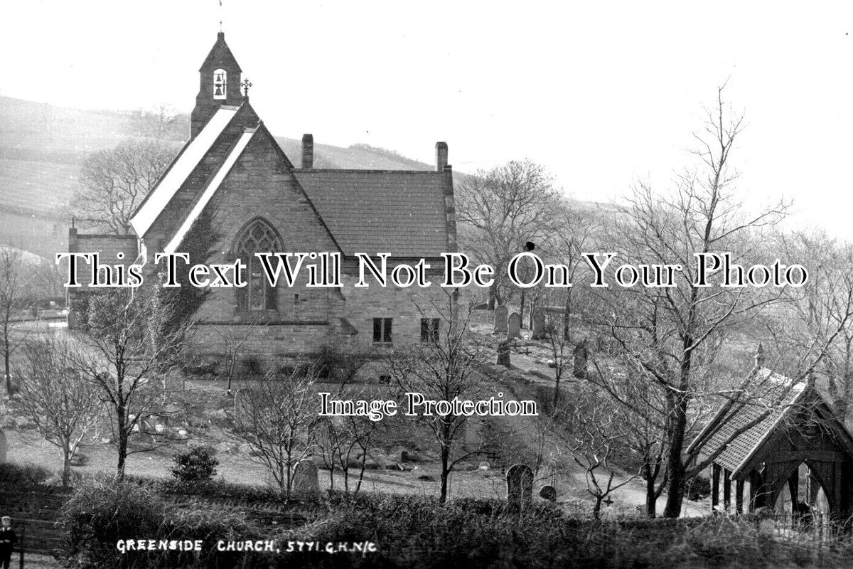 NO 2275 - Greenside Church, Northumberland c1912