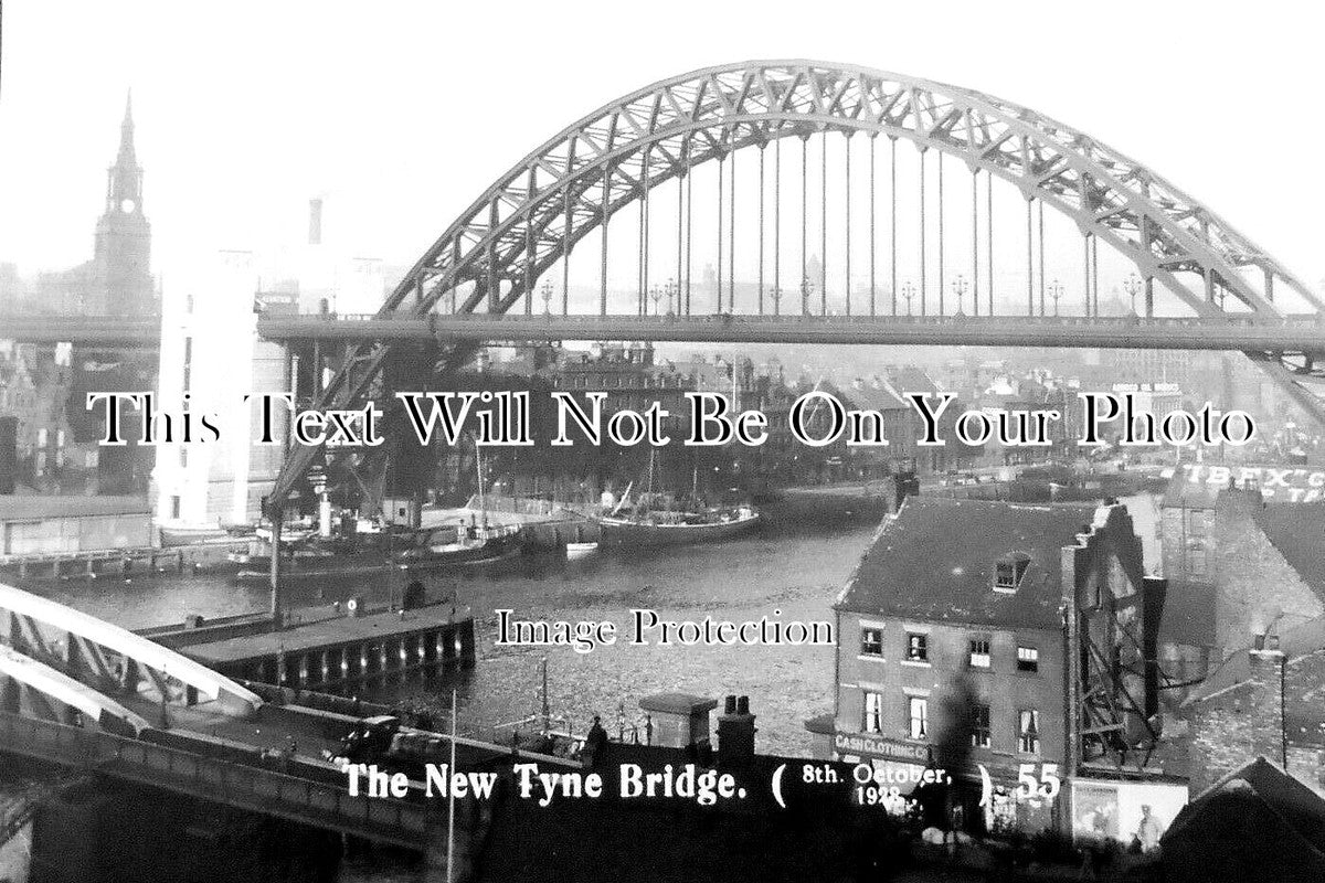 NO 2289 - The New Tyne Bridge, Newcastle On Tyne, Northumberland