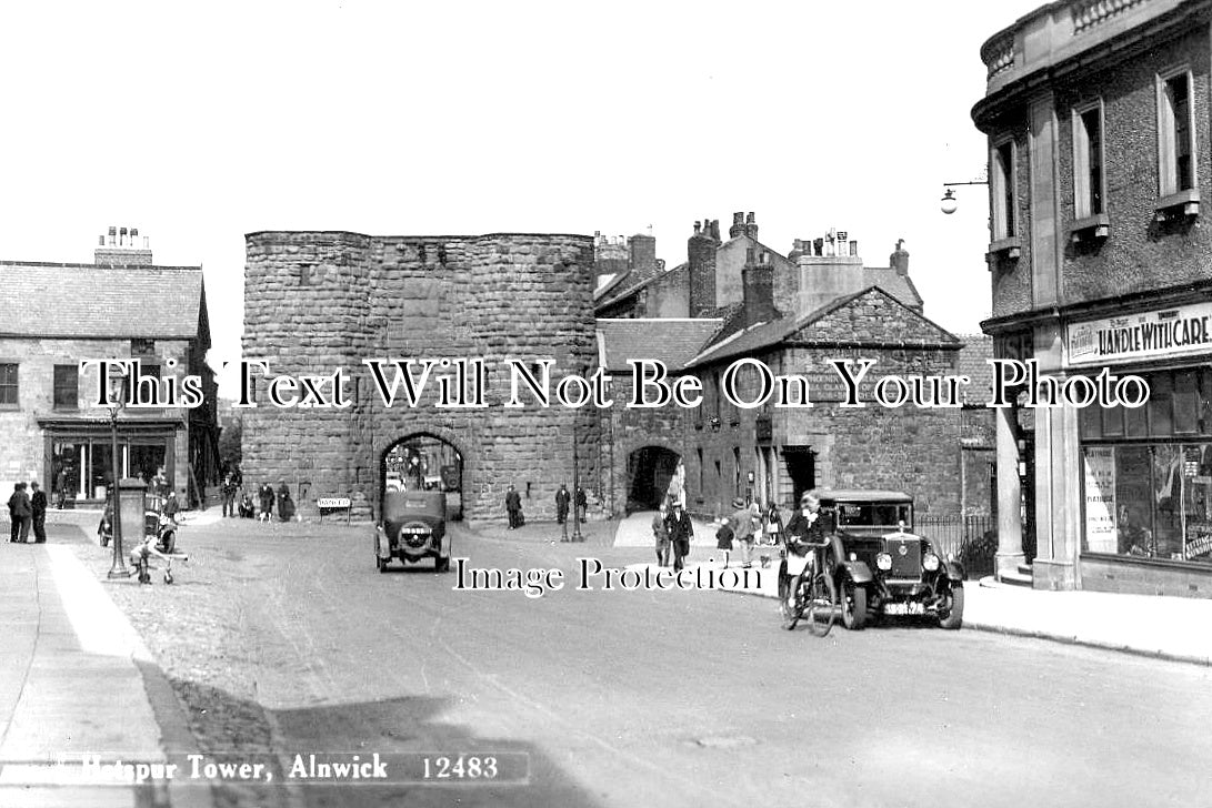 NO 2303 - Hotspur Tower, Alnwick, Northumberland c1942