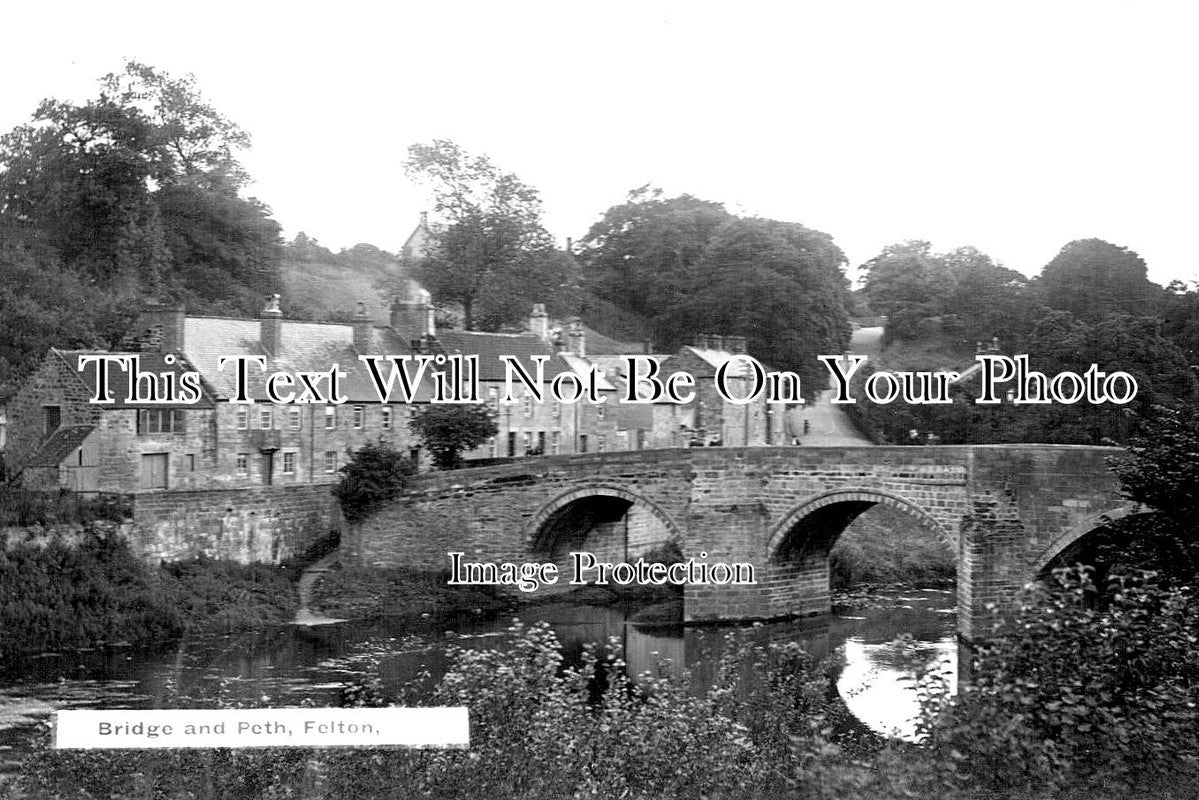 NO 2308 - Bridge & Peth, Felton, Northumberland