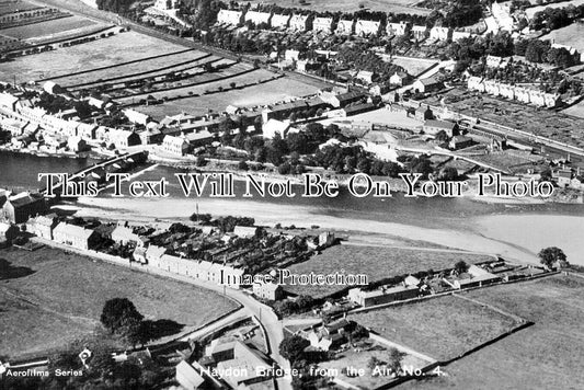 NO 2312 - Haydon Bridge From The Air, Northumberland