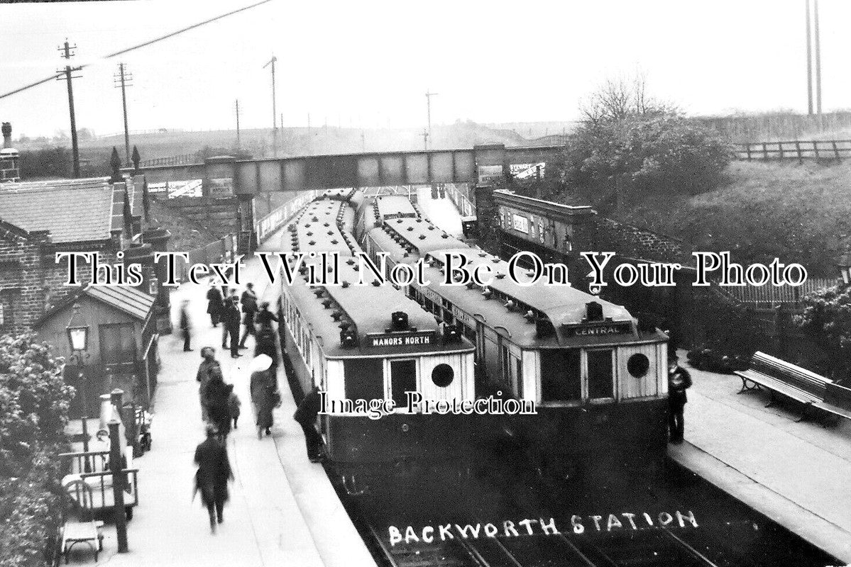 NO 2333 - Backworth Railway Station, Newcastle Upon Tyne
