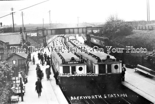 NO 2333 - Backworth Railway Station, Newcastle Upon Tyne