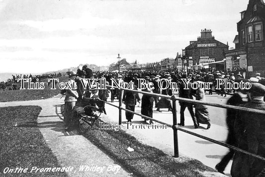NO 2341 - On The Promenade, Whitley Bay, Northumberland
