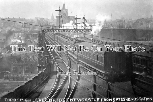 NO 2355 - High Level Railway Bridge, Gateshead Station, Newcastle