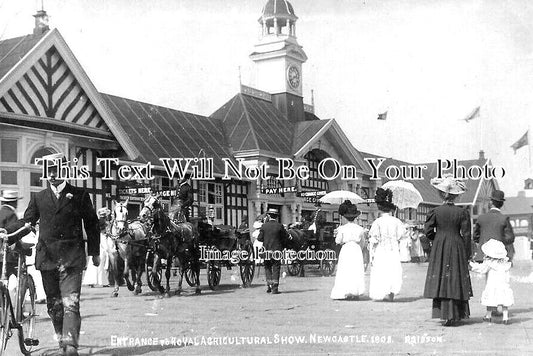 NO 2356 - Royal Agricultural Show, Newcastle, Northumberland 1908