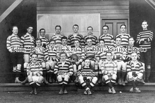 NO 2357 - Newcastle Area Rugby Team, Northumberland 1913