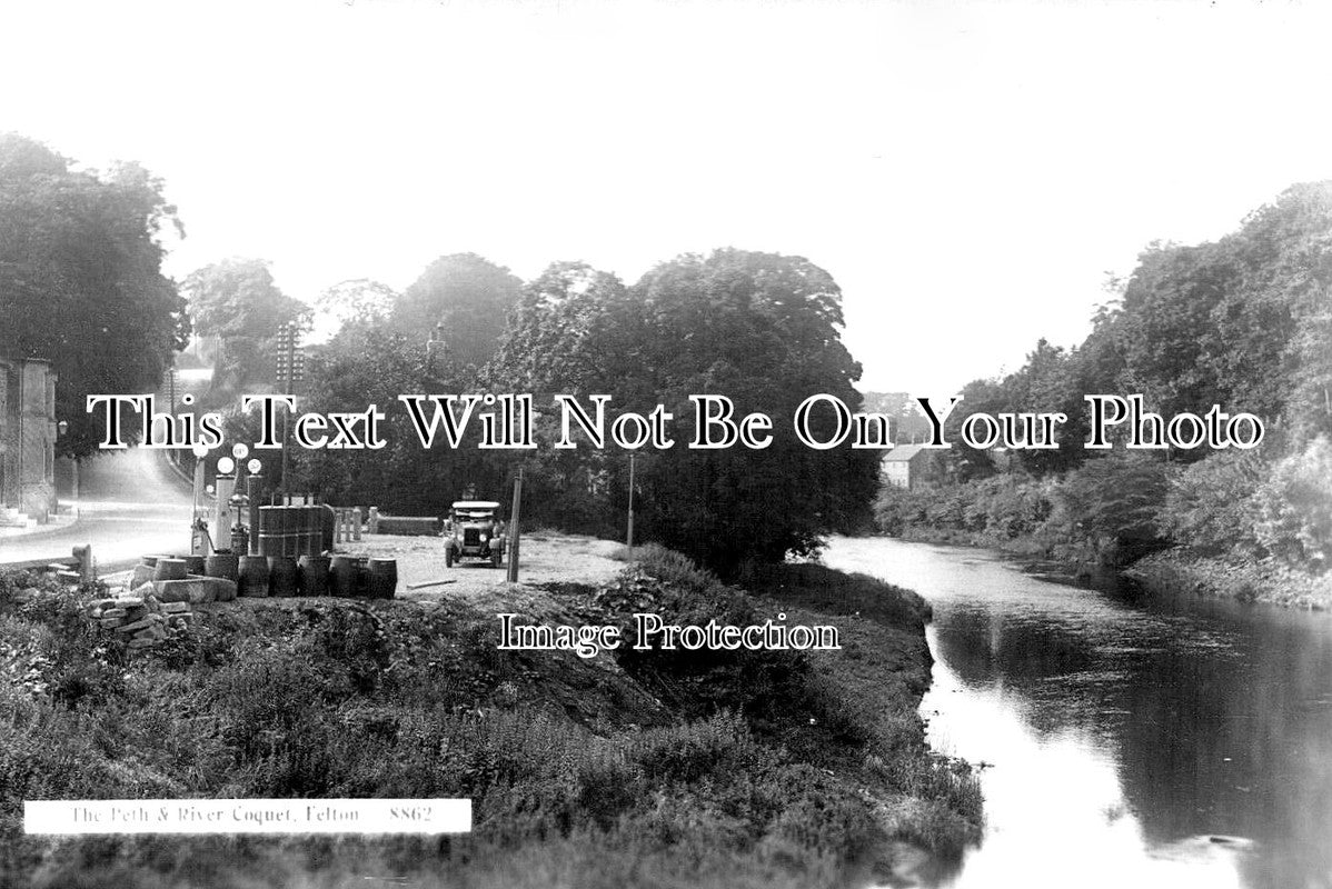 NO 2359 - The Peth & River Coquet, Felton, Northumberland