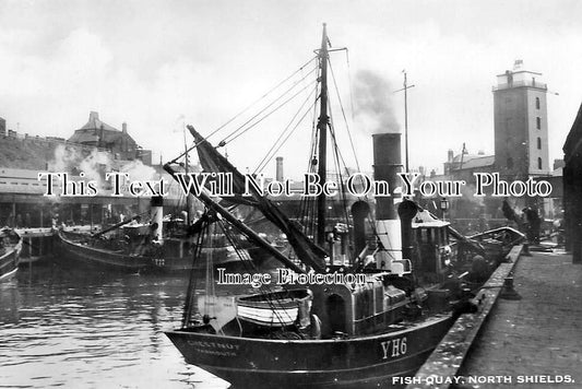 NO 2385 - Fish Quay, North Shields, Northumberland