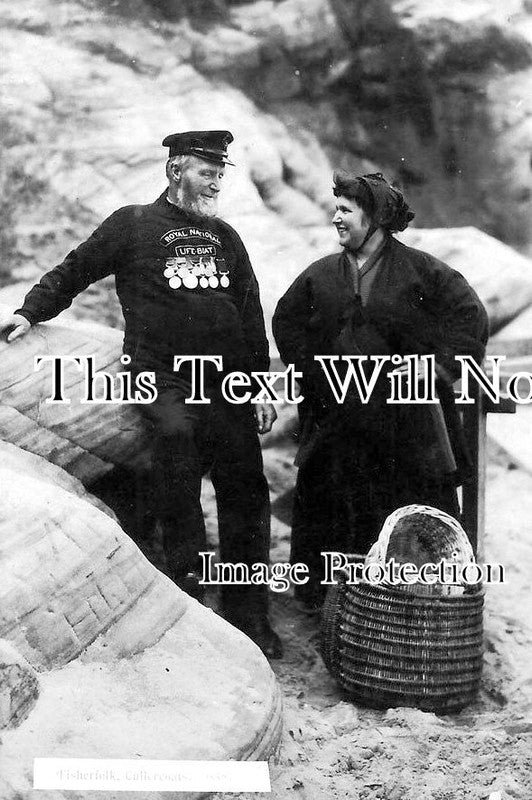 NO 2398 - Cullercoats Fisher Folk, Northumberland c1929