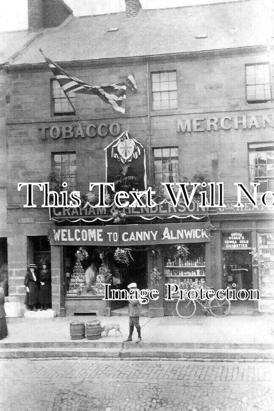 NO 2412 - King's Visit To Alnwick, Northumberland 1906