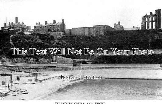 NO 2428 - Tynemouth Castle & Priory, Northumberland