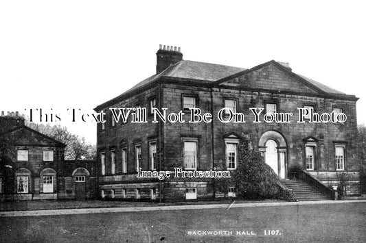 NO 2438 - Blackworth Hall, Northumberland