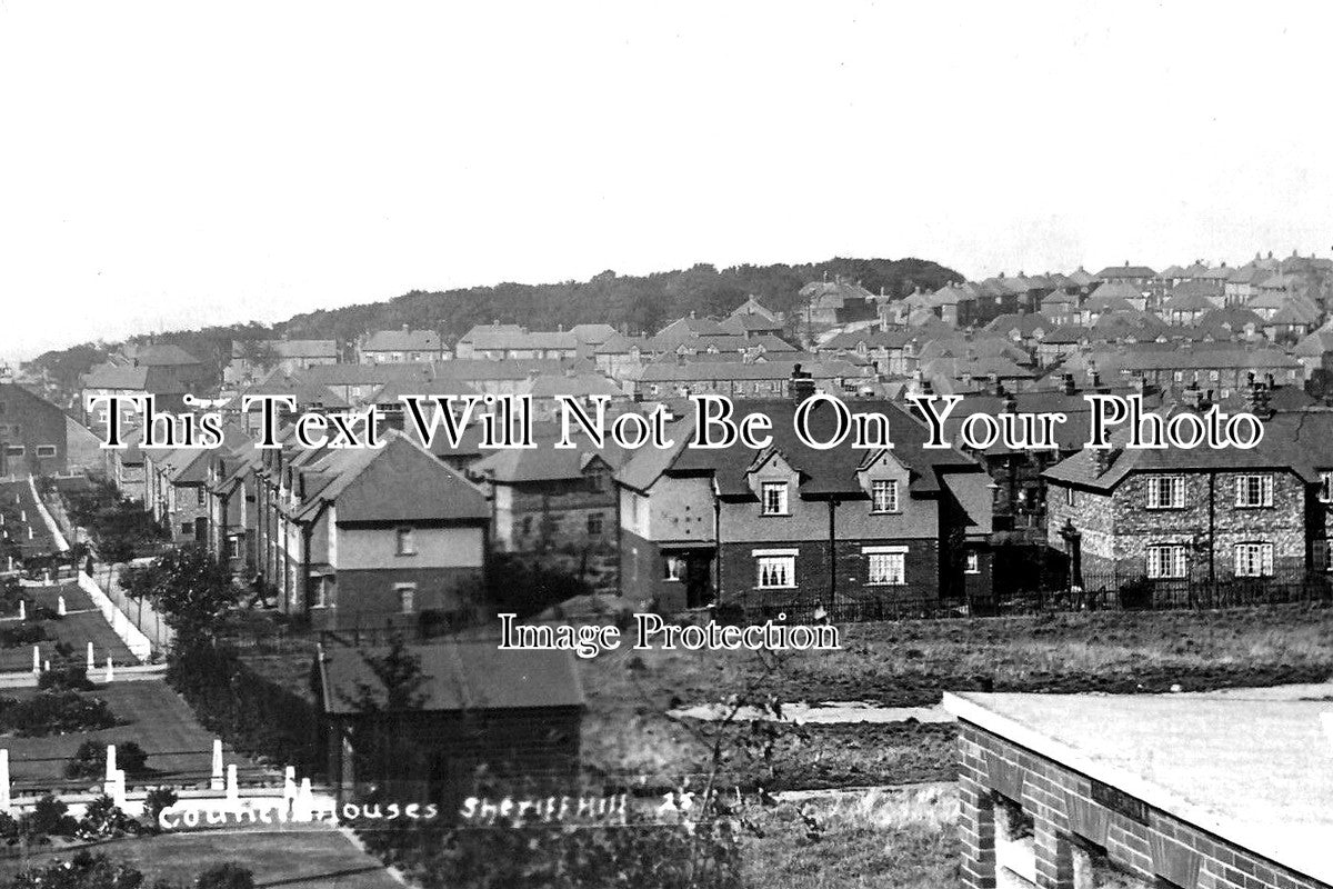 NO 2446 - Council Houses, Sheriff Hill, Gateshead, Northumberland