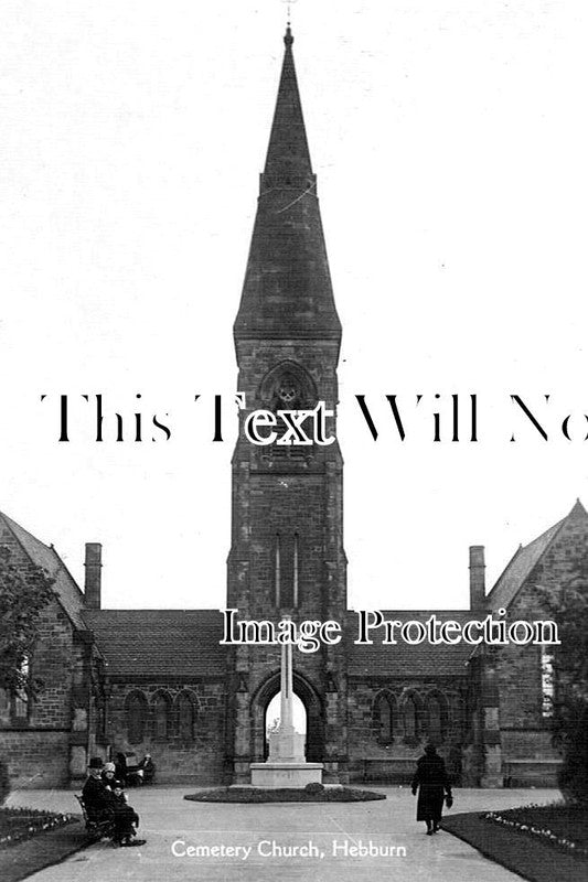 NO 2448 - Cemetery Church, Hebburn, Tyne & Wear, Northumberland