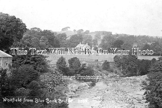 NO 2469 - Whitfield From Blue Back Bridge, Northumberland