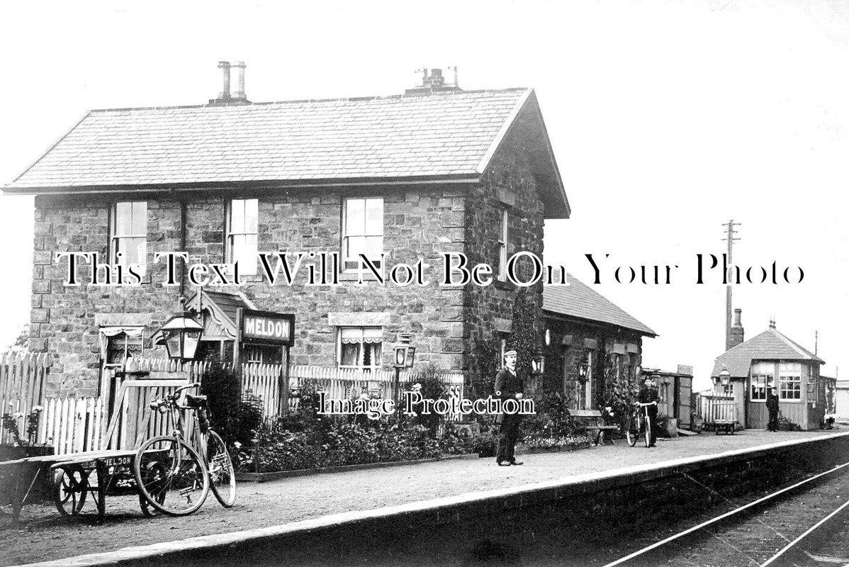 NO 2479 - Meldon Railway Station, Northumberland