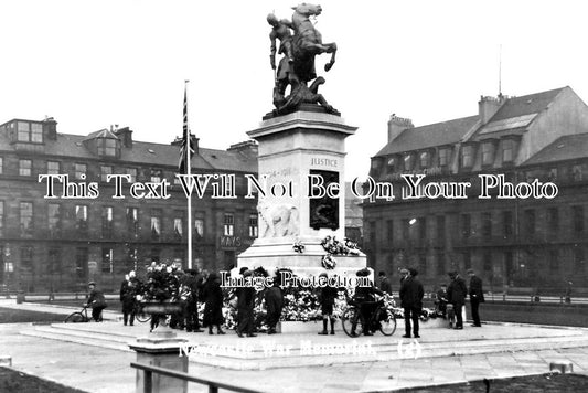 NO 2510 - Newcastle On Tyne War Memorial, Northumberland WW1