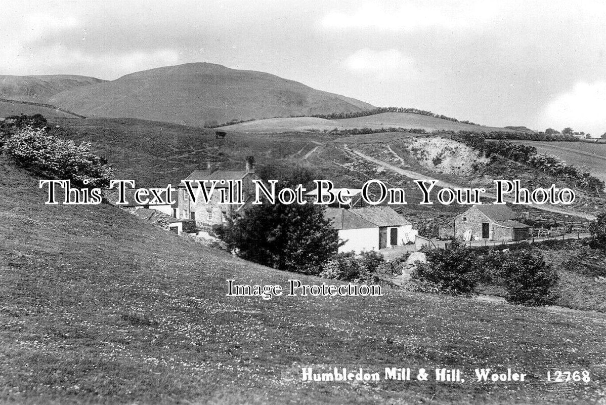 NO 2549 - Humbledon Mill & Hill, Wooler, Northumberland