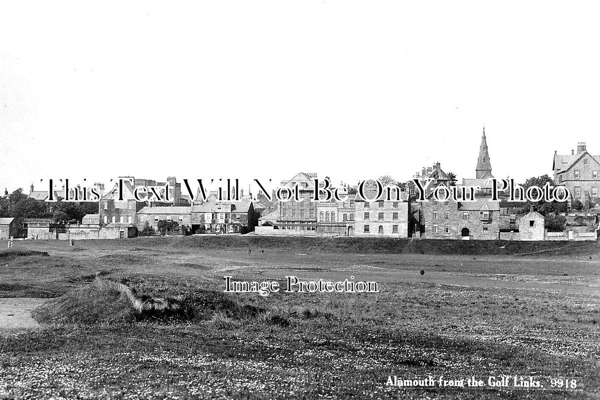 NO 2562 - Alnmouth From The Golf Links, Northumberland