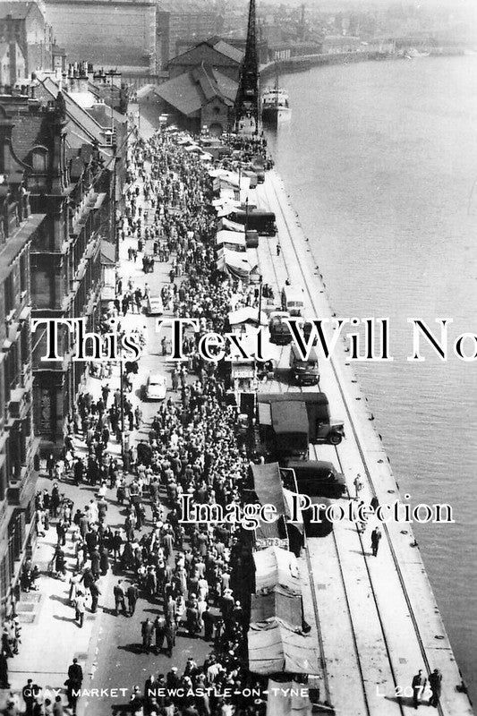 NO 2570 - Quay Market, Newcastle On Tyne, Northumberland