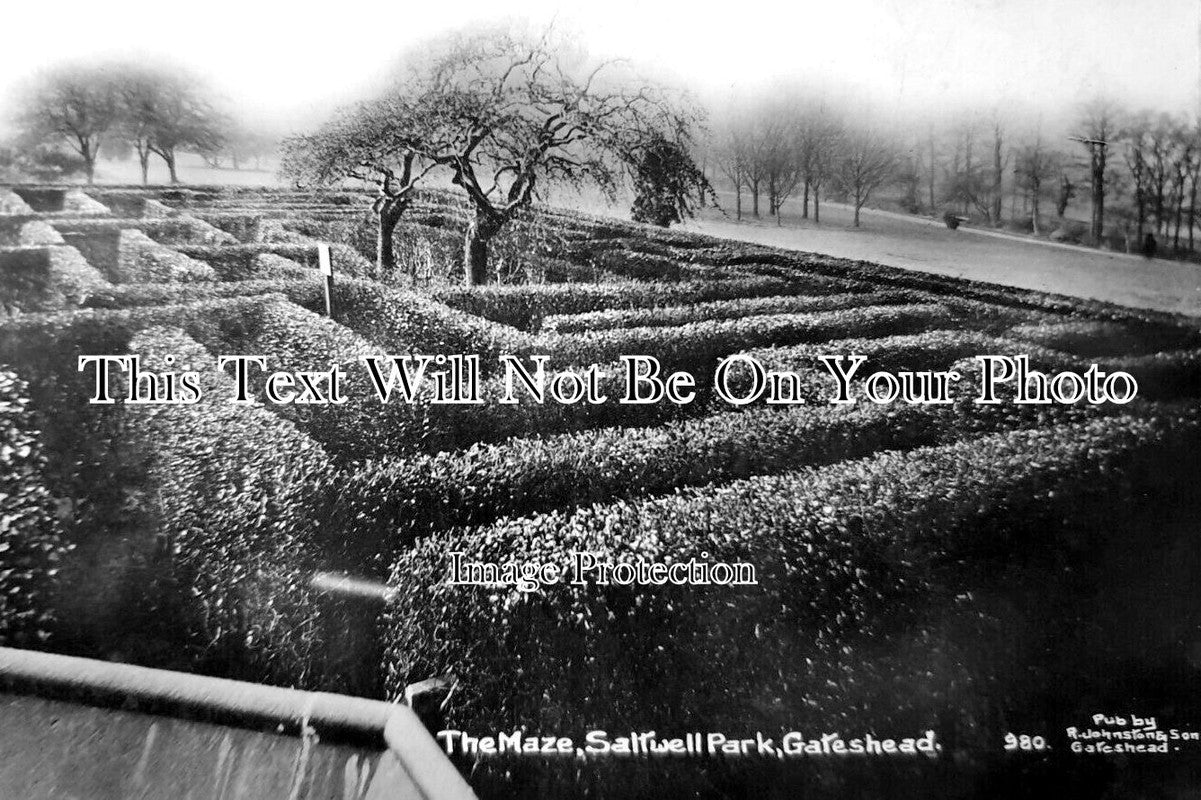 NO 2572 - The Maze, Saltwell Park, Gateshead, Northumberland