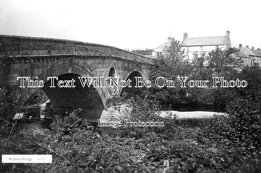 NO 2582 - Weldon Bridge, Northumberland