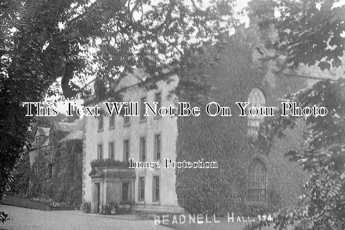 NO 2598 - Beadnell Hall, Northumberland c1912