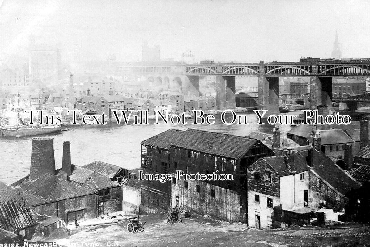 NO 2601 - Early View Of Newcastle Upon Tyne c1907