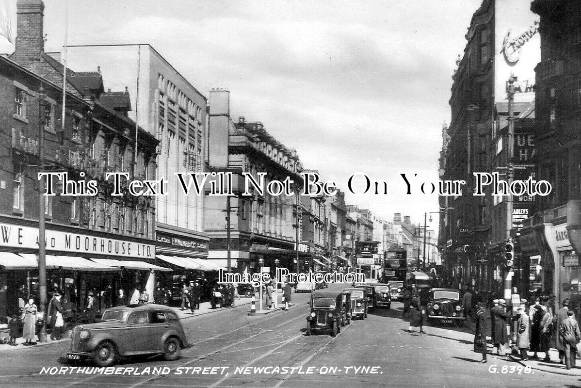 NO 2608 - Northumberland Street, Newcastle On Tyne c1938