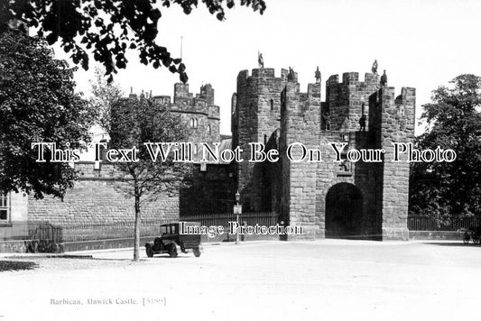 NO 2617 - Barbican, Alnwick Castle, Northumberland