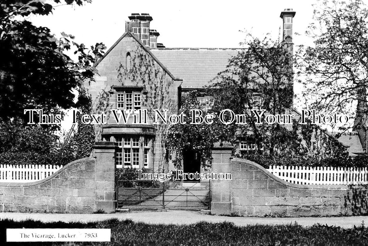 NO 2639 - The Vicarage, Lucker, Northumberland c1931