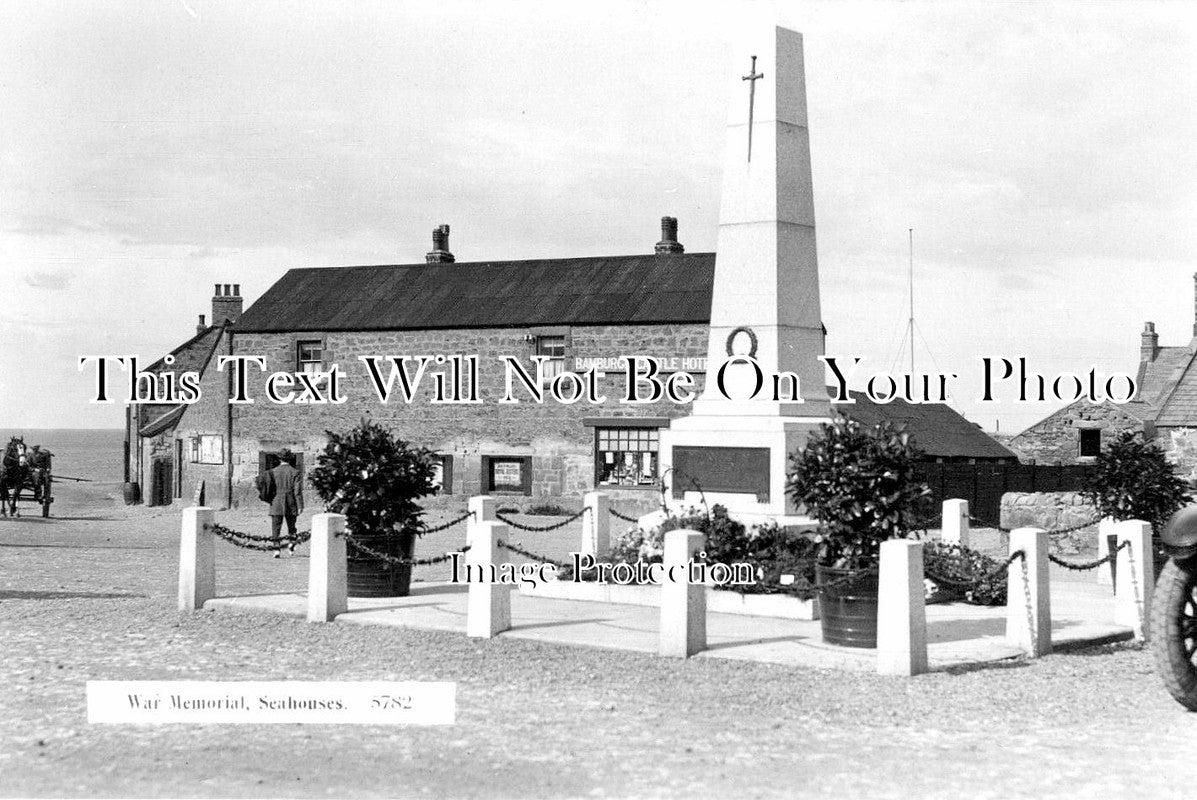 NO 2650 - Seahouses War Memorial, Northumberland